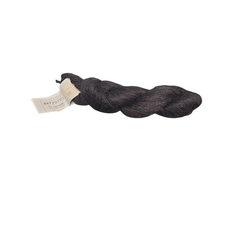 Artyarns Luxury Hand-Painted 246 Black 75% Silk 25% Cashmere 100g - 256yd/234m